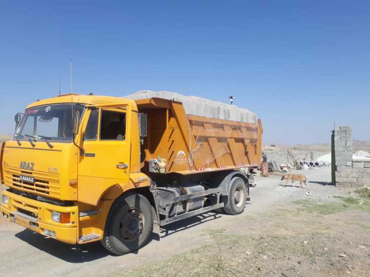 آگهی فروش کامیون کمپرسی کاماز KAMAZ 53605