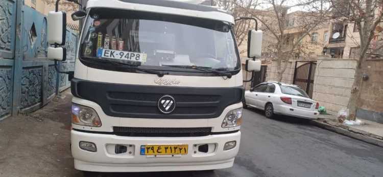 آگهی فروش کامیونت اتاق دار فوتون BJ 1051