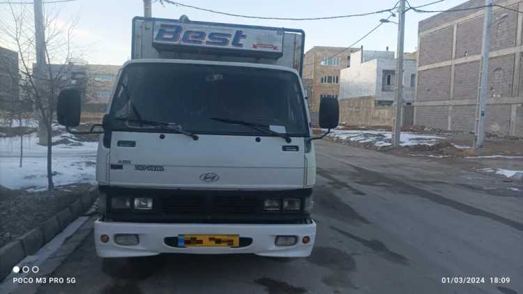 آگهی فروش کامیونت اتاق دار هیوندای مایتی 5500
