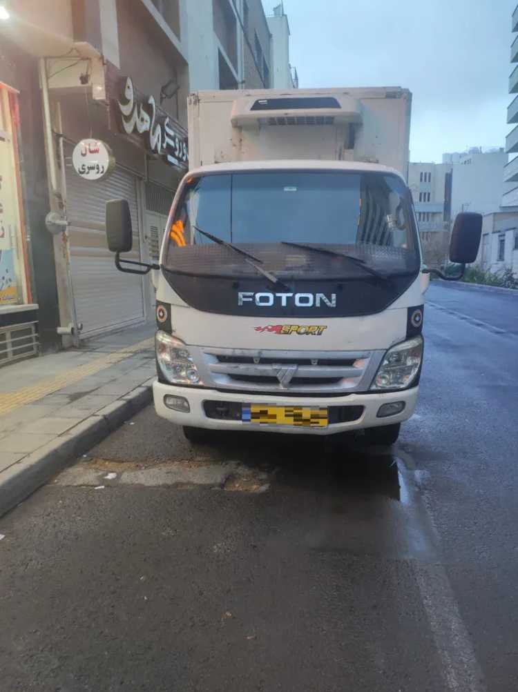 آگهی فروش کامیونت یخچالی فوتون BJ 1061