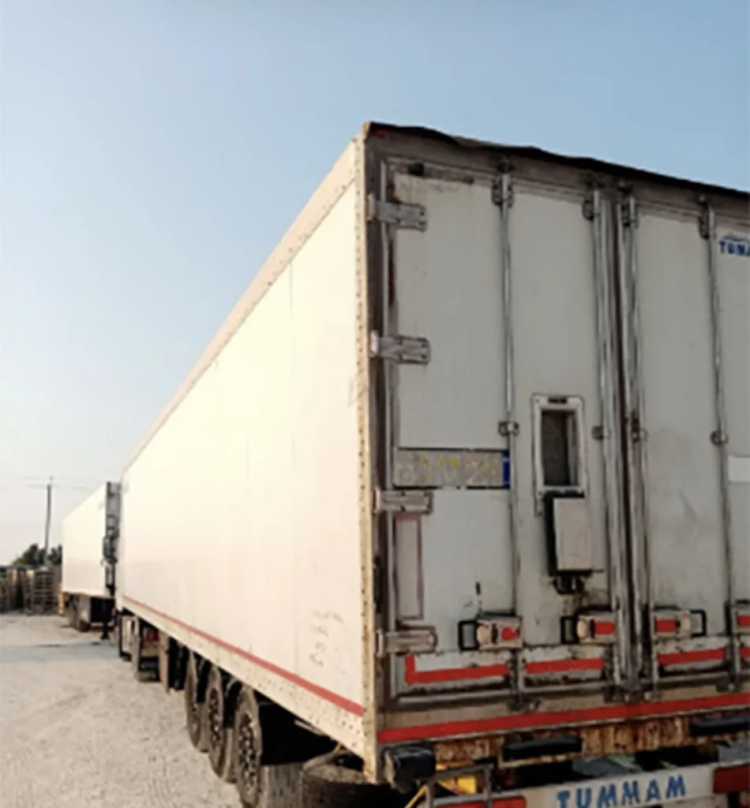 آگهی فروش تریلر یخچال دار ماموت 84 متر مکعب