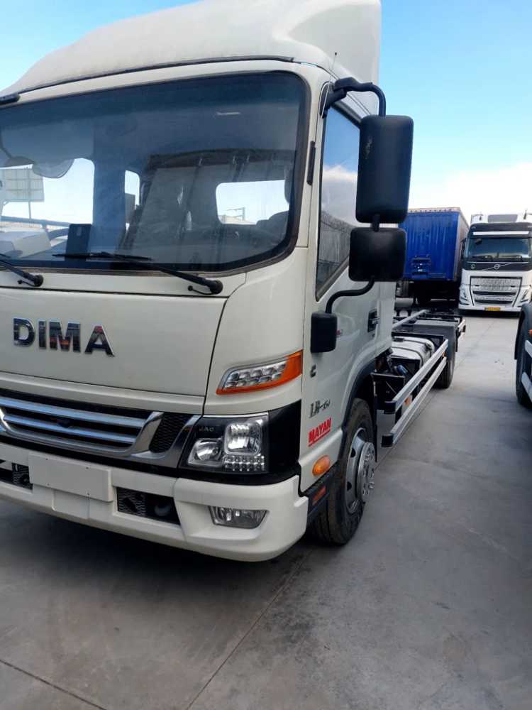 آگهی فروش کامیونت شاسی دیما LR 154 9T شاسی