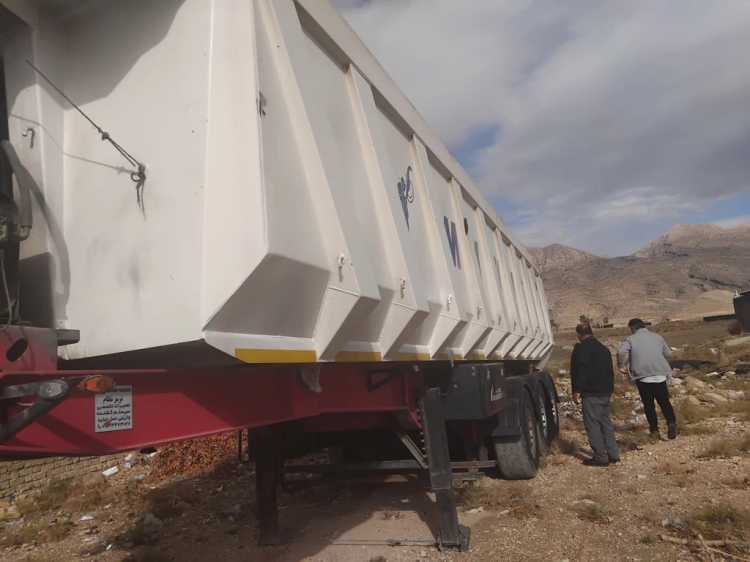 آگهی فروش تریلر کمپرسی ماموت 33 متر مکعب