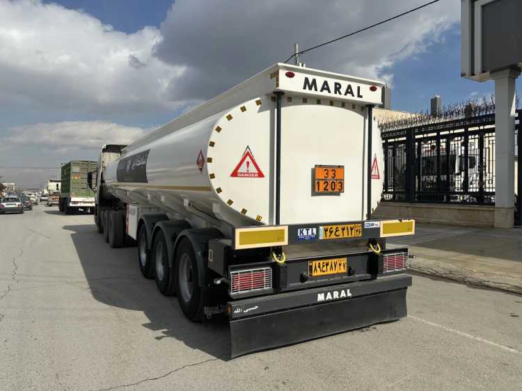 آگهی فروش تریلر تانکر مارال 31500 لیتر