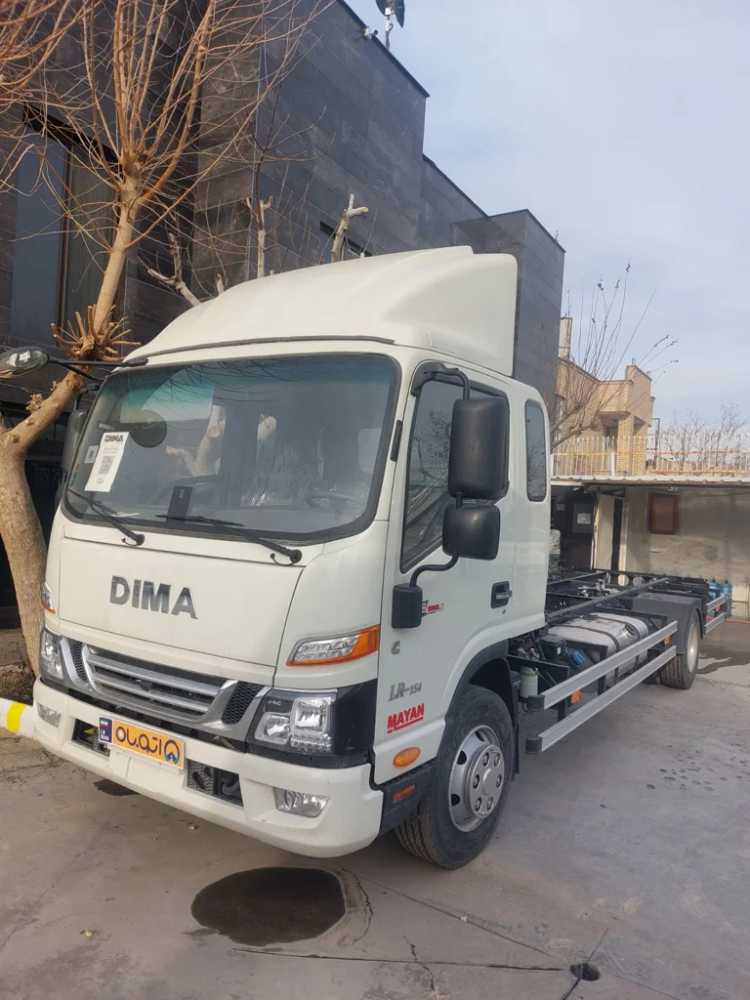 آگهی فروش کامیونت شاسی دیما LR 154 9T شاسی