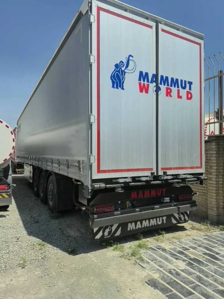 آگهی فروش تریلر چادری ماموت ۴ درب