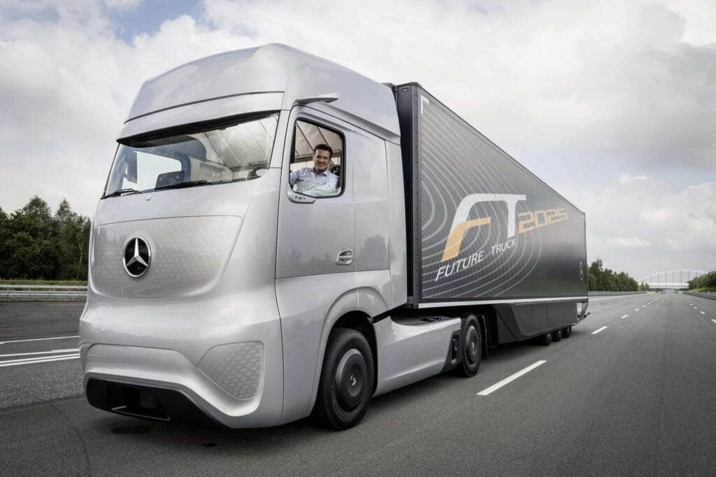 کانسپت کشنده شرکت بنز (Mercedes Future Truck 2025