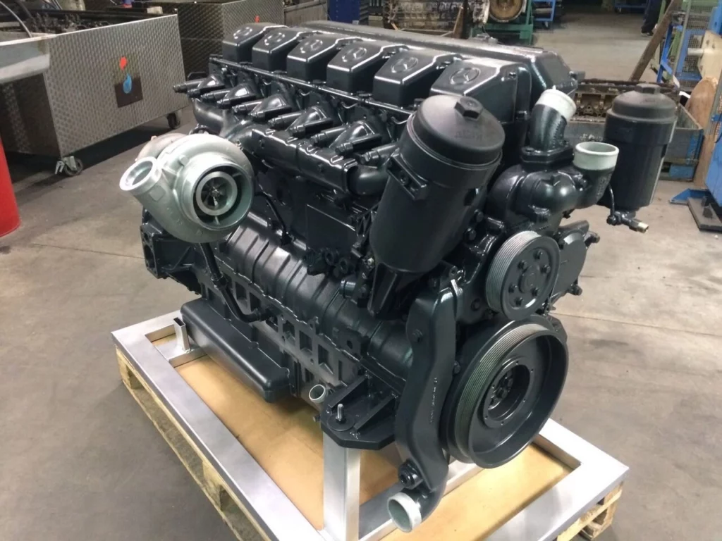 موتور مرسدس بنز OM457LA  استفاده شده روی کامیون چاپار