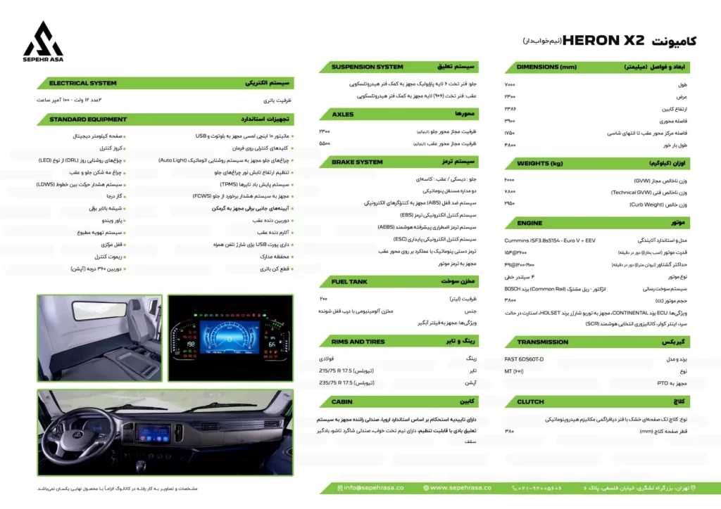 کاتالوگ هرون ایکس 2