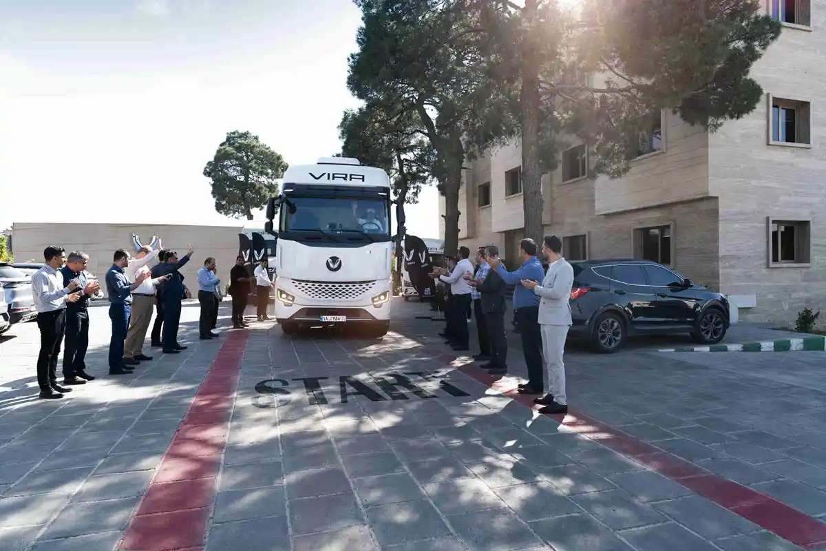 تست جاده ویرا دیزل